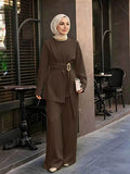 Ensemble Chic Ceinturée